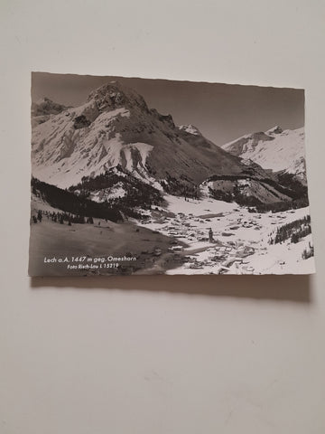 AK Lech am Arlberg geg. Omeshorn.