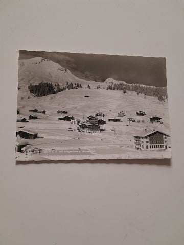 AK Lech am Arlberg mit Kriegerhorn u. Mohnenfluh.