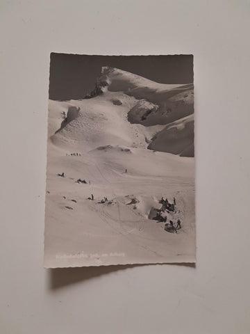 AK Madlochabfahrt Lech am Arlberg.