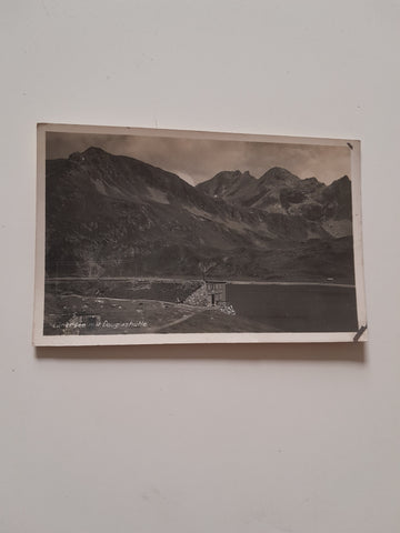 AK Lünersee mit Douglashütte.