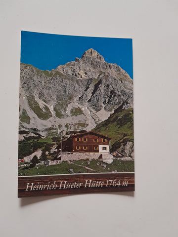AK Heinrich Hueter Hütte. Montafon.