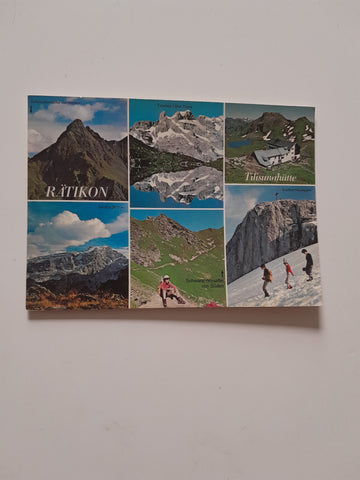 AK Tilisuna-Hütte im Rätikon. Montafon.