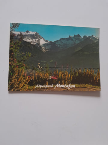 AK Alpenpark Montafon. Blick vom Bartholomäberg auf Sulzfluh. Drei Türme, Drusenfluh.