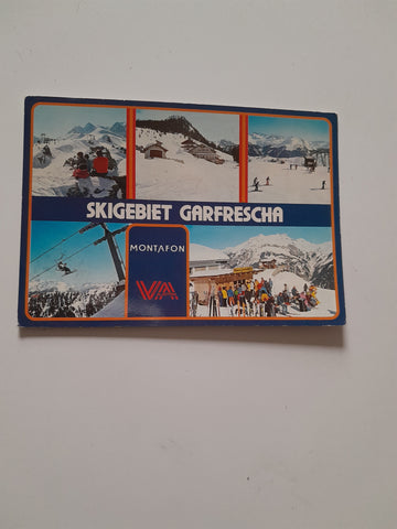AK Skigebiet Garfrescha. Montafon.