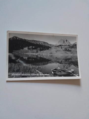 AK Sporthotel Körbersee mit Widderstein.