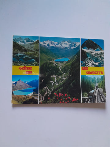 AK Grüsse aus der Silvretta.
