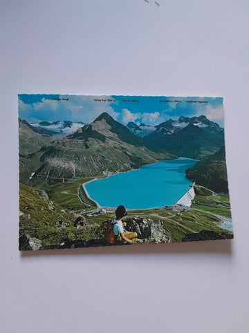 AK Silvretta Stausee mit Bieler Höhe.