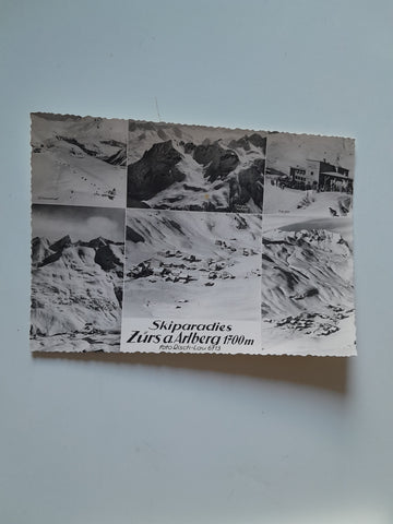 AK Skiparadies Zürs am Arlberg.