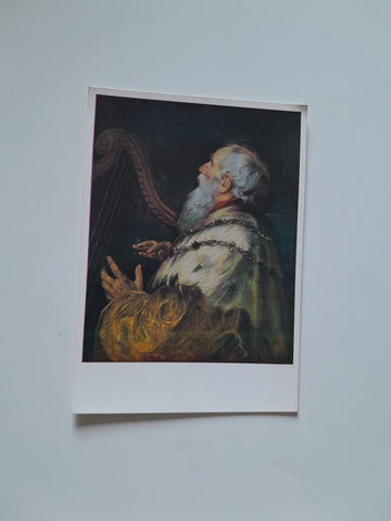 AK Peter Paul Rubens, König David.