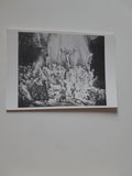 AK Rembrandt: The Three Crosses, Etching. (Coll. Museum Het Rembrandthuis, Amsterdam)