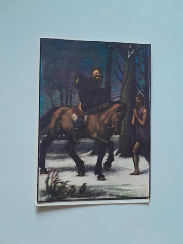 AK Hans von Marees: Heiliger Martin. Haus der Barmherzigkeit, Wien XVIII