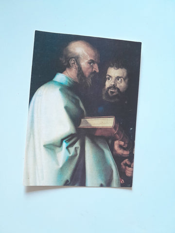 AK Albrecht Dürer: Die hl. Paulus und Markus. Alte Pinakothek München.