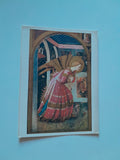 Karte Fra angelico da Fiesole. Engel (aus Verkündigung), Montecarlo. Die Meister. Nr. 1023.