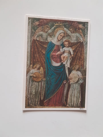 AK La Madonna Incoronata. Borgognone Brera Milano.