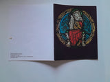 Billett Thronende Maria mit Kind. Flasfenster. Augustiner-Chorherrenstift St. Florian.