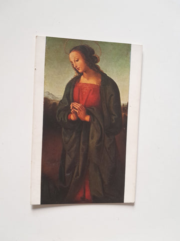AK Anbetung des Jesuskindes. Pietro Perugino. (Detail)