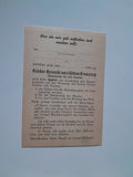 Andachsbild Unbeflecktes Herz Mariä wir vertrauen auf Dich! Kinder- Rosenkranz-Sühne-Kreuzzug.