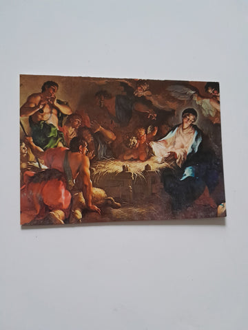 AK Venezia Chiesa San Zaccaria: A. Balestra: Adorazione dei Pastori.