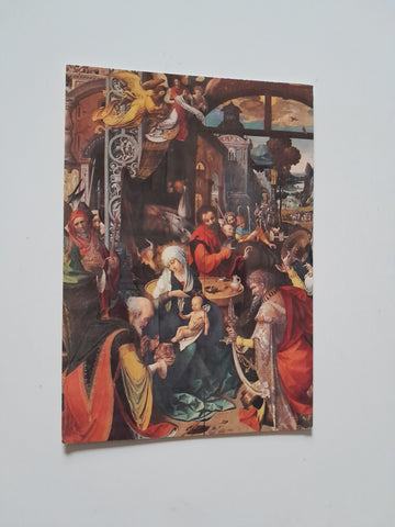 AK Anbetung Christi. Henry de Bles detto ul Civetto.