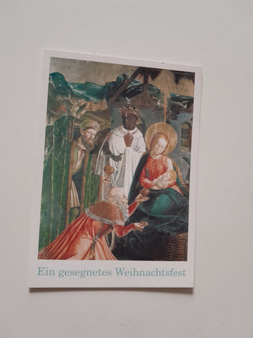 AK Anbetung der heiligen 3 Könige.