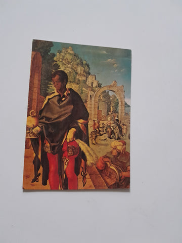 AK Die Anbetung der Könige (Ausschnitt) Albrecht Dürer Uffizien Florenz.