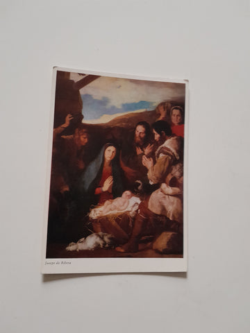 AK Jusepe de Ribera: Anbetung der Könige.