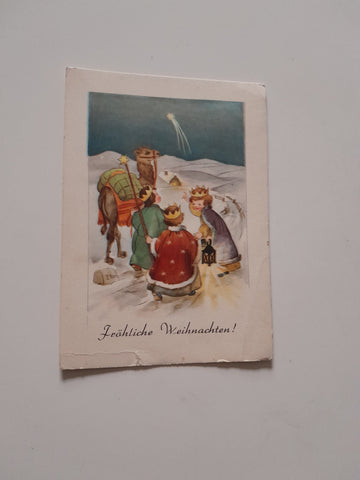 AK Die heiligen 3 Könige. Fröhliche Weihnachten.
