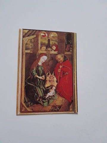 AK Weihnachtsdarstellung Dreikönigsaltar Nürnberg.