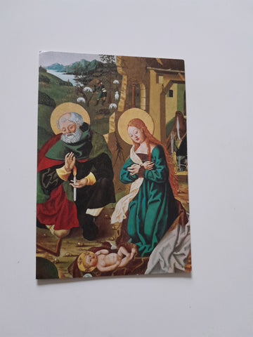 Billett Geburt Christi. Tiroler Maler.