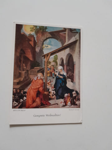 AK Albrecht Dürer. Geburt Christi.