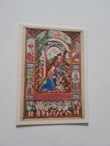 AK Die Geburt Christi. Latein. Gebetbuch für Herzog Wilhelm IV.... von Albrecht Glockenton d. J. gemalt.
