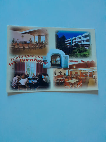 AK Wiener Neustadt. Bildungshaus St. Bernhard. Neuklostergasse 1.