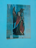 AK Erzengel Gabriel. . Holzplastik, Lorenz Luchsperger. Baustein, 700 Jahre Weihe Liebfrauenkirche (Dom) Wiener Neustadt.