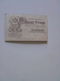 Hartkartonfoto Porträt. Verlag Josef Pompe, Wiener Neustadt.