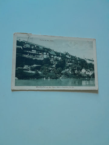AK Waidhofen an der Ybbs. Partie an der Ybbs. (1911)