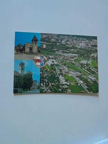 AK Grüße aus Wagram in St. Pölten.