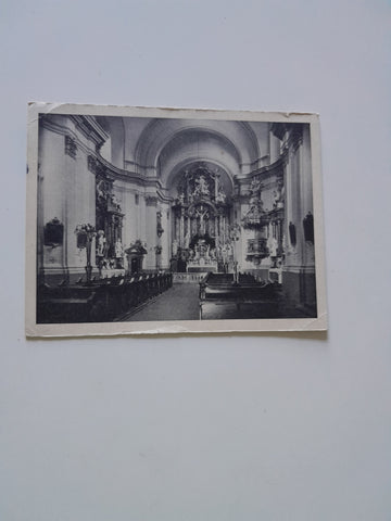 AK St. Pölten. Franziskanerkirche Inneres.