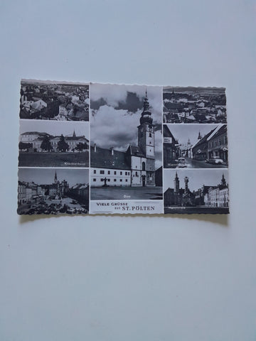 AK Viele Grüsse aus St. Pölten. (1961)