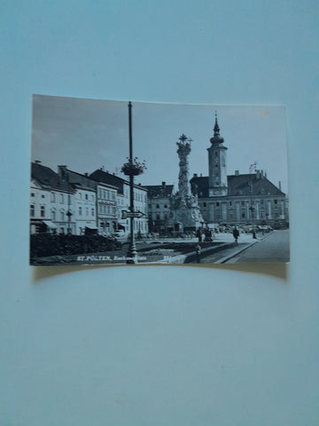 AK St. Pölten. Rathausplatz.