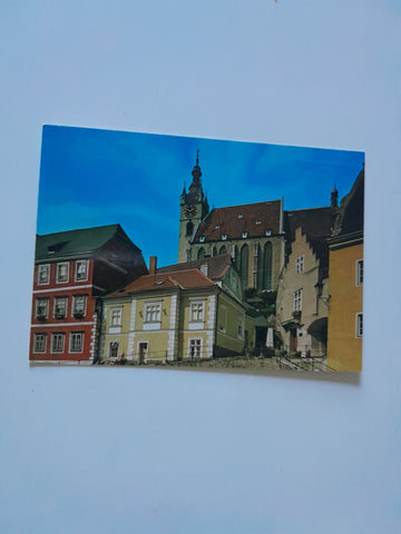 AK Krems an der Donau. Blick z. Piaristenkirche.