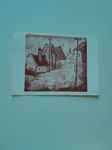 AK Dorfstraße in Niederösterreich (Krems ?) (Sepp Jahn)