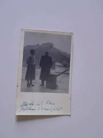 Foto-AK An der Donau.