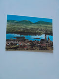AK Krems-Stein an der Donau mit Blick zum Stift Göttweig.