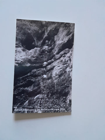 AK Rudolf Deckersteig in Steinwandklamm.