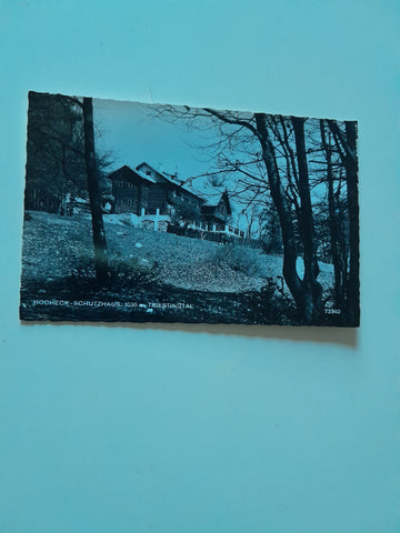 AK Hocheck-Schutzhaus. Triestingtal. (1968)