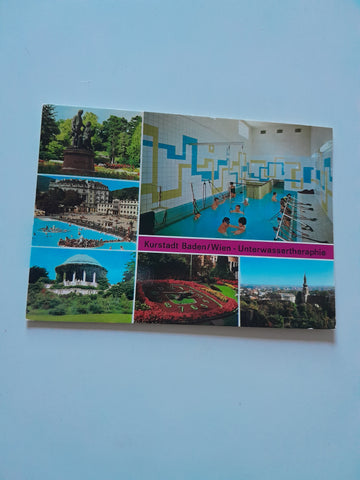 AK Baden bei Wien. Unterwassertheraphie.
