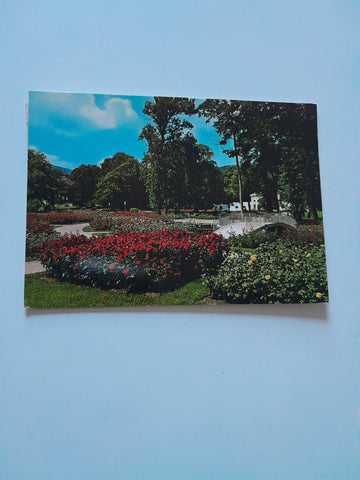 AK Baden bei Wien. Rosarium.