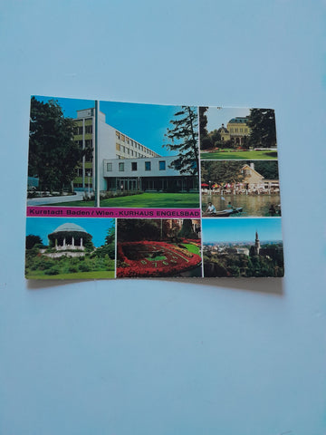 AK Baden bei Wien. Kurhaus Engelsbad.
