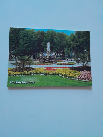 AK Baden bei Wien. Undinebrunnen.