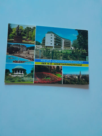 AK Baden bei Wien. Rheuma-Sonderkrankenanstalt Der NÖ Gebietskrankenkasse.